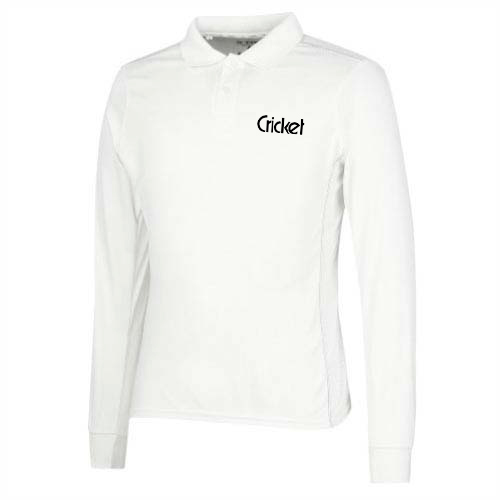 Cricket Team White T-Shirts Full Sleeve